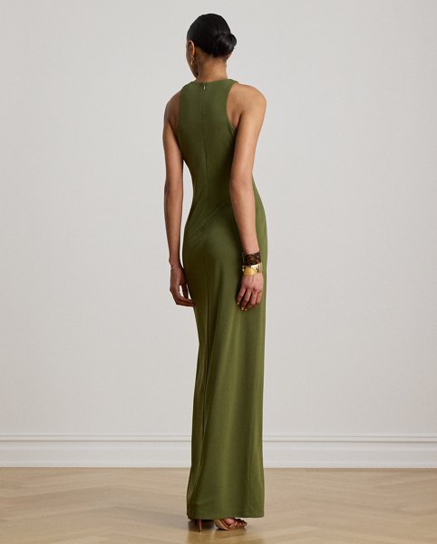 Abito lungo in jersey senza maniche Ralph Lauren - immagine 3