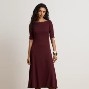 Abito Medio in Cotone Stretch Ralph Lauren - Eleganza e Comf