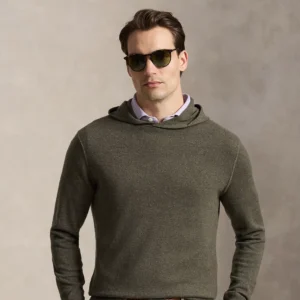 Maglia in Cashmere con Cappuccio Ralph Lauren - Eleganza e C