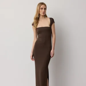 Abito da Sera Waverley in Jersey Opaco - Ralph Lauren