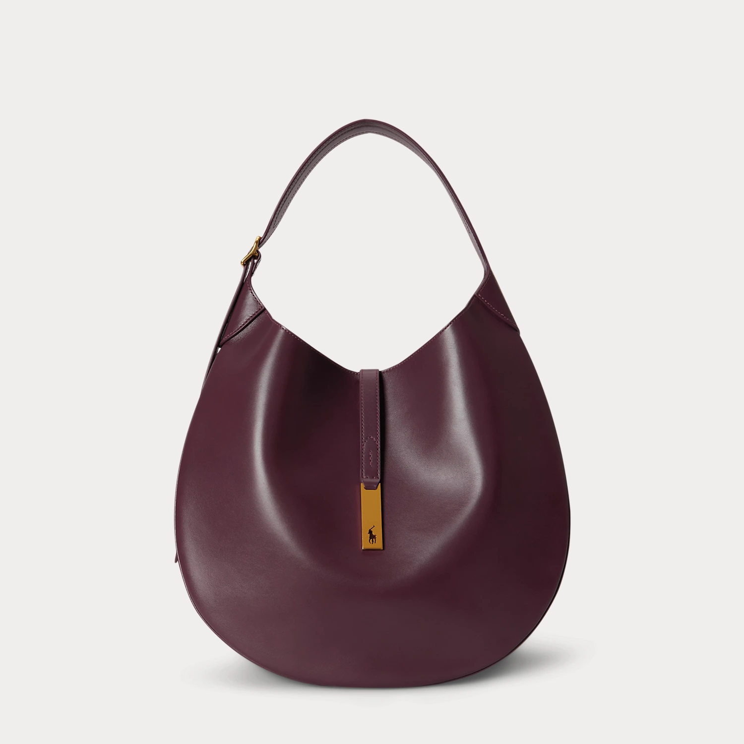 Borsa a Spalla Polo ID Grande in Vitello - Ralph Lauren - immagine 2
