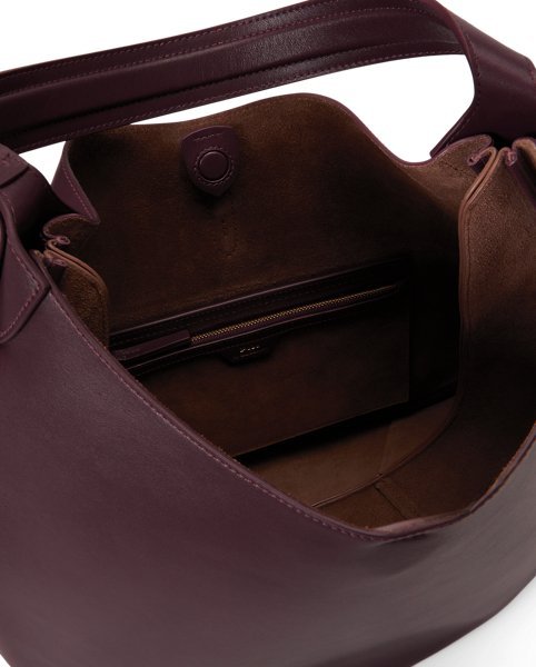 Borsa a Spalla Polo ID Grande in Vitello - Ralph Lauren - immagine 5