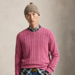 Maglia in Cashmere a Trecce Ralph Lauren - Eleganza Unisex