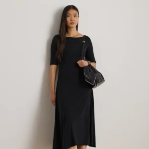 Abito Medio in Cotone Stretch Ralph Lauren - Eleganza e Comf
