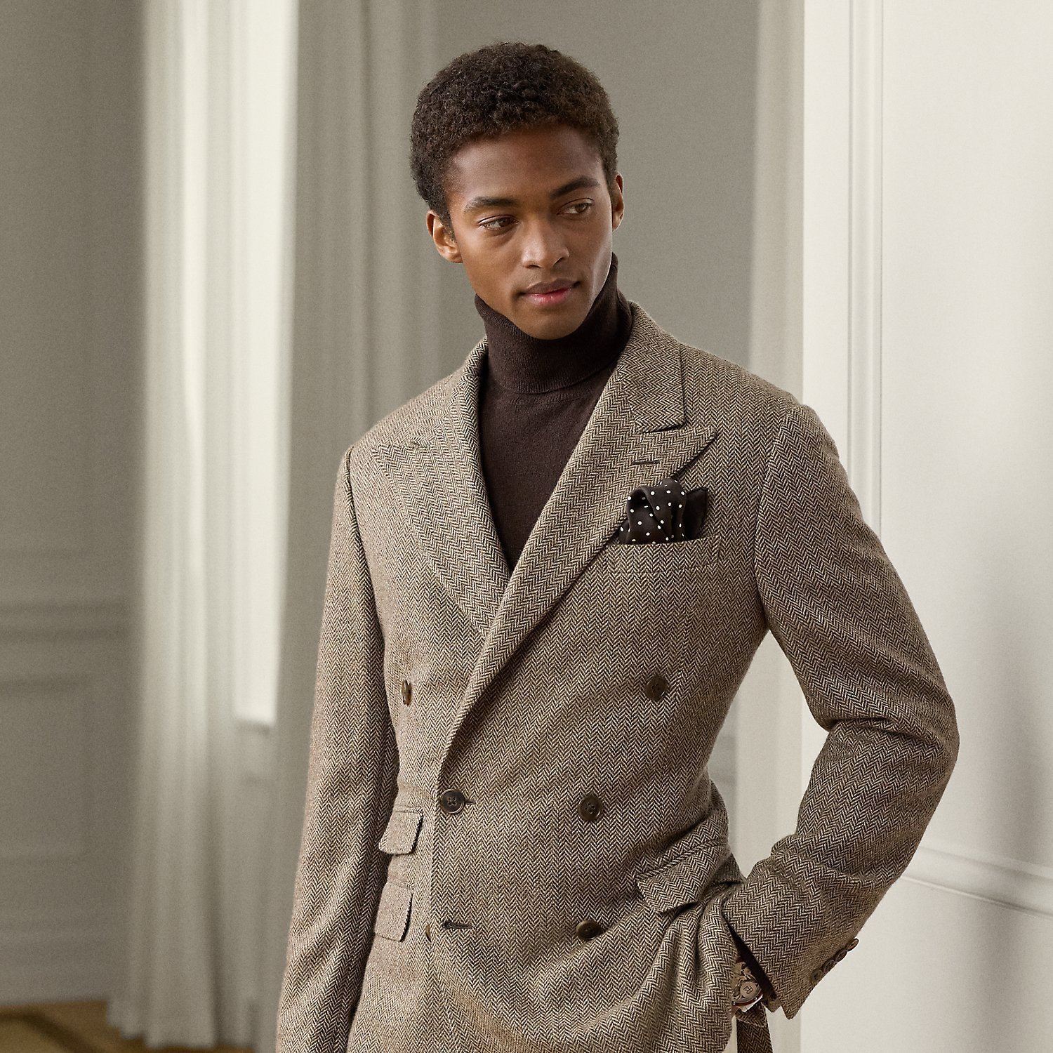 Giacca Kent Spina di Pesce Ralph Lauren - Eleganza Italiana