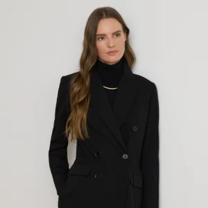 Blazer Doppio Petto in Crêpe di Lana - Ralph Lauren