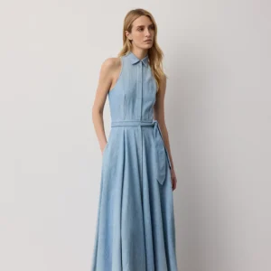 Abito Peyten in Denim di Cotone - Eleganza Estiva