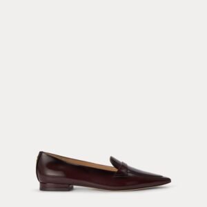 Mocassini Audri in pelle smaltata Ralph Lauren