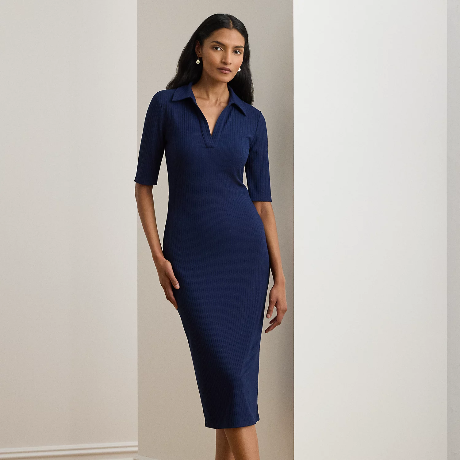 Abito Polo A Coste Ralph Lauren - Eleganza Casual